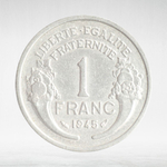 France, 1 Franc 1945, XF