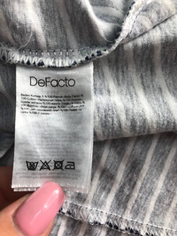 Платье DeFacto в морском стиле, маркировка L, визуально на 48 размер