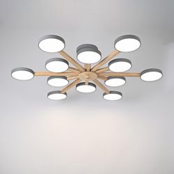 Люстра на штанге Imperiumloft TURNA Gray TURNA-B01