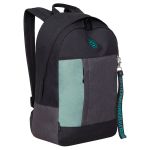 Рюкзак Grizzly, 24 * 37,5 * 12см, 1 отделение, 1 карман, укрепленная спинка, черный-мятный