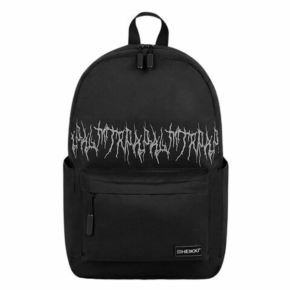Рюкзак HEIKKI ENERGETIC Mood (ХЕЙКИ) универсальный, эргоном., Drainer style, черн, 43х30х16см,272535