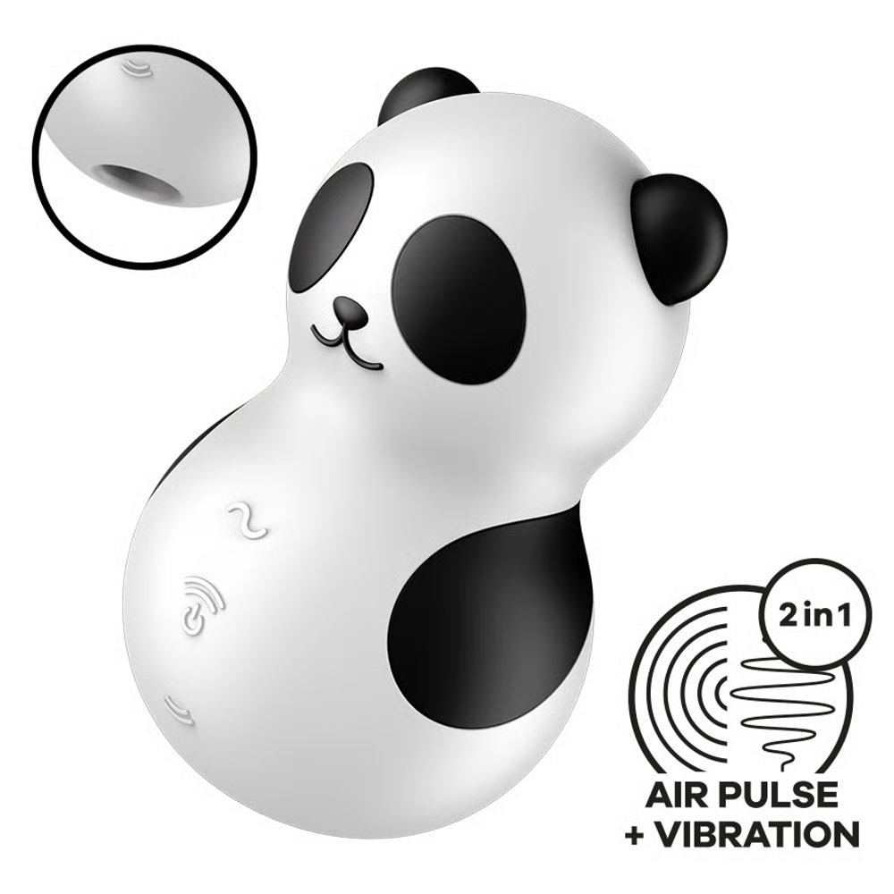 Satisfyer Pocket Panda - Вакуумный вибростимулятор