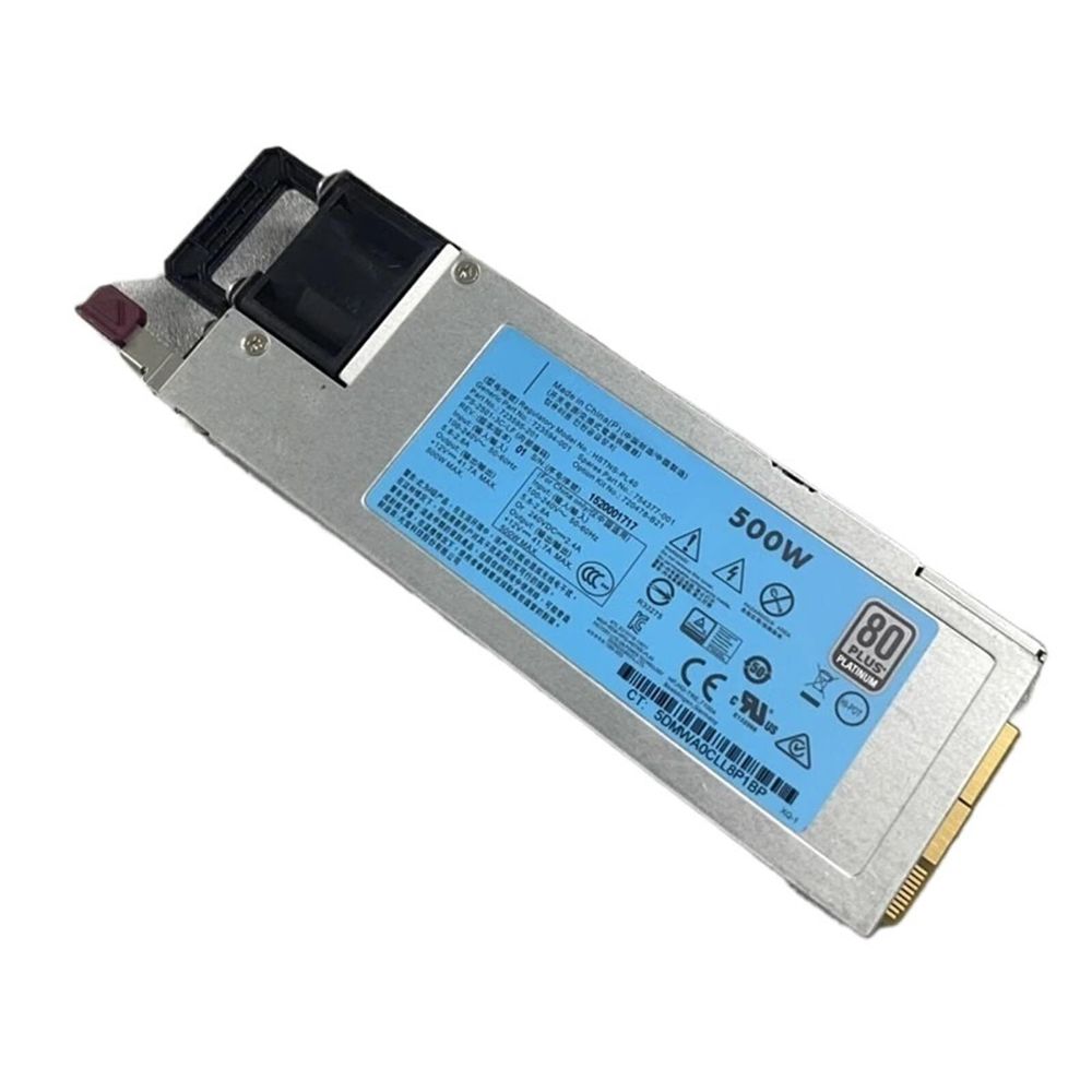 Блок питания HP E 500W Platinum Power Supply HSTNS-PC40