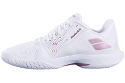 Женские теннисные кроссовки Babolat Jet Tere 2 All Court - white/gold pink
