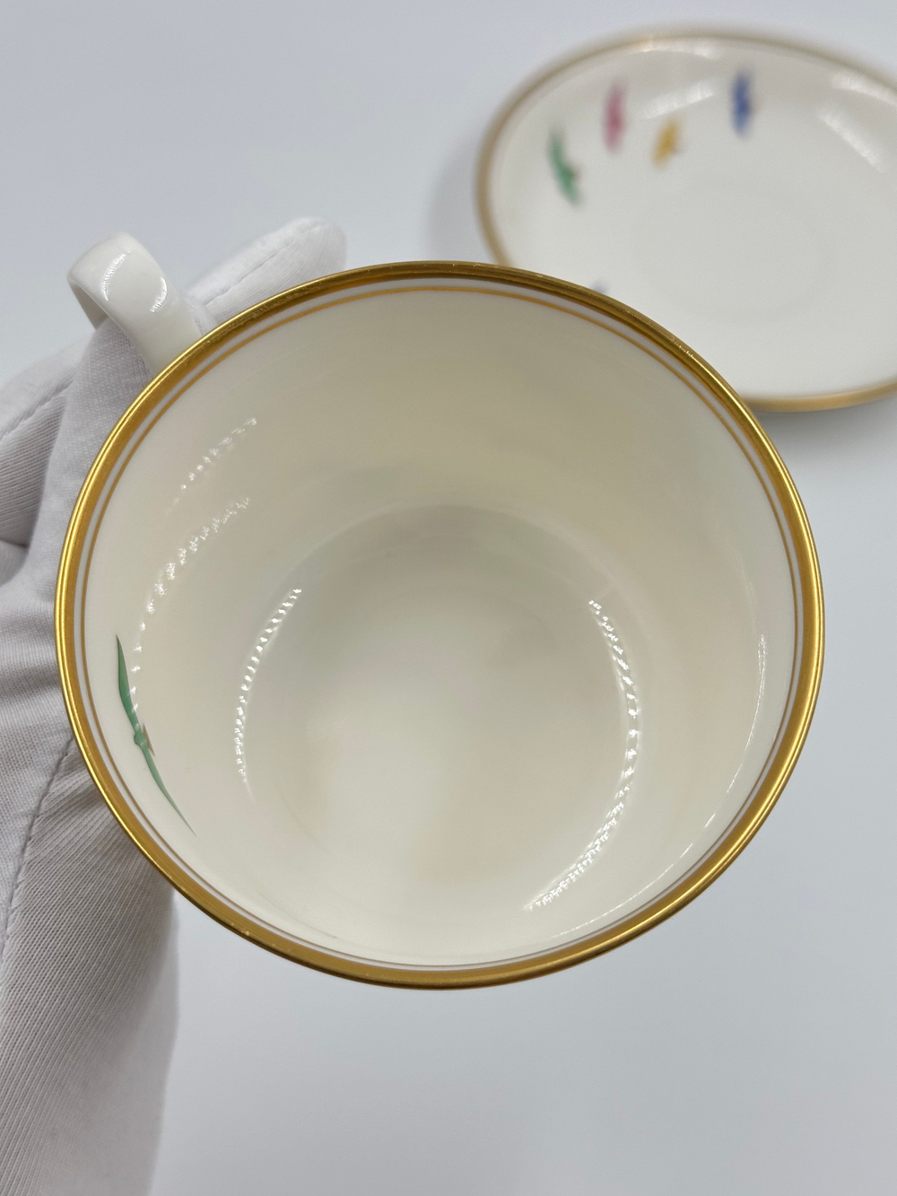 Чайная пара с птицами Koransha