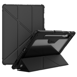 Чехол книжка от Nillkin для планшета Samsung Galaxy Tab S9+ и S10+, серия Bumper Pro Case-Multi Angle Folding Style, многофункциональный складной