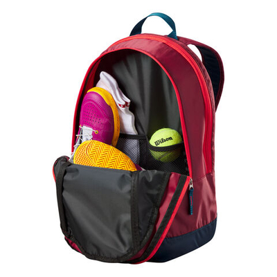 Теннисная сумка Wilson Junior Backpack - Red