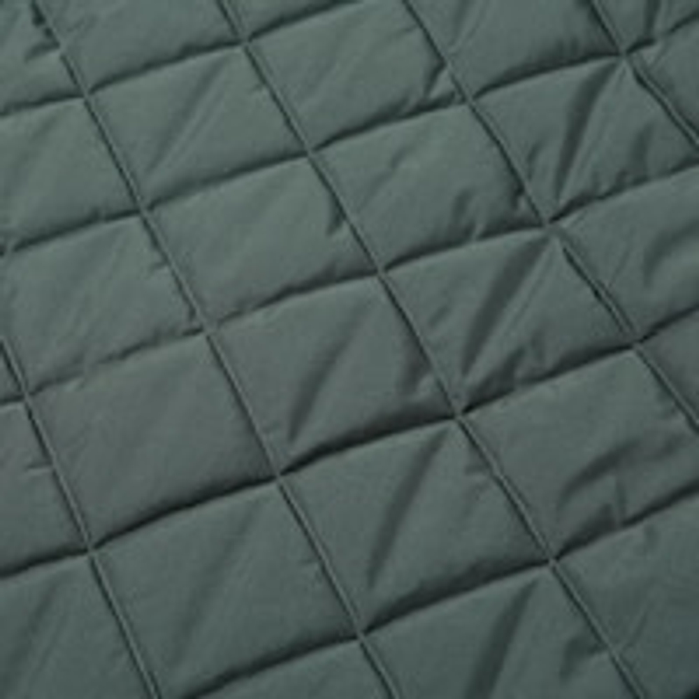 UNIQLO Куртка без воротника PUFFERTECH, оливково-зеленый