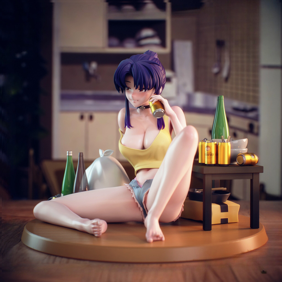 Misato with NSFW ver. - Evangelion