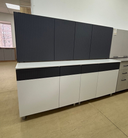 Кухня «София» Графит / Бланж 200 см