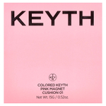 KEYTH, розовый магнитный кушон, оттенок 01 слоновая кость, 15 г (0,52 унции)