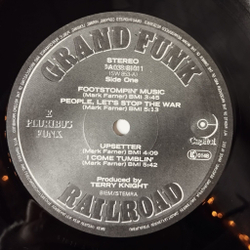 Винтажная виниловая пластинка LP Grand Funk Railroad E Pluribus Funk (Holland 1982)