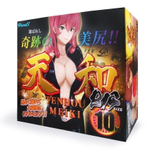 Телесный мастурбатор-полуторс с двумя функциональными отверстиями