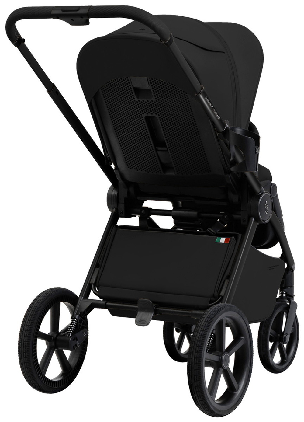 Коляска 4 в 1 Sweet Baby SBL Elegante Therma Colore + автокресло Elegante Plus с базой i-Size ISOFIX DK780 Black