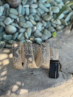 Ремень из кожи питона AC-115