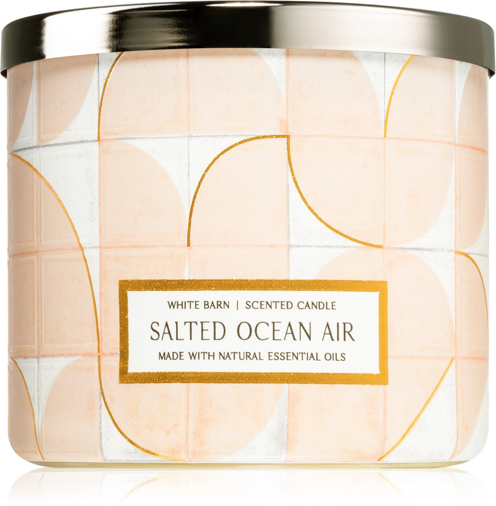 Bath & Body Works Salted Ocean Air - ароматическая свеча /   411  g  / GTIN 667556464160