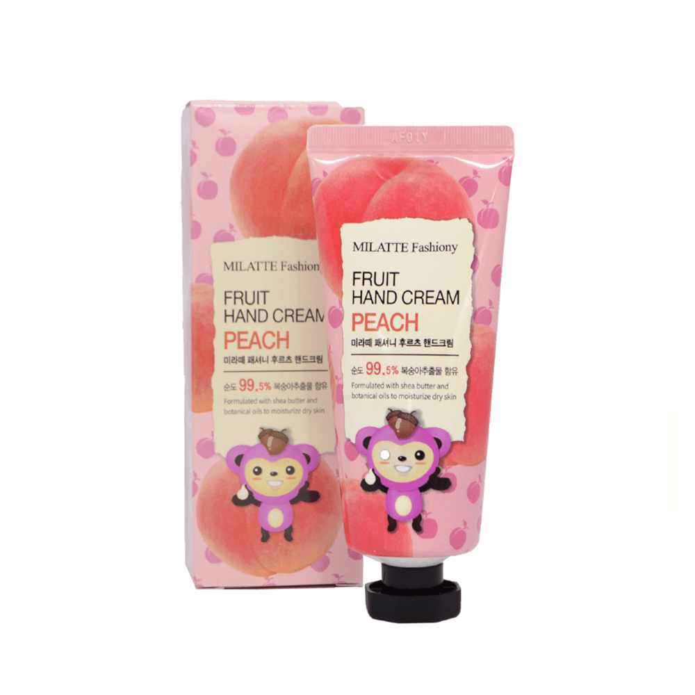 Крем для рук персик MILATTE FASHIONY FRUIT HAND CREAM - PEACH 60гр. Страна производитель: Корея (Уход для тела)