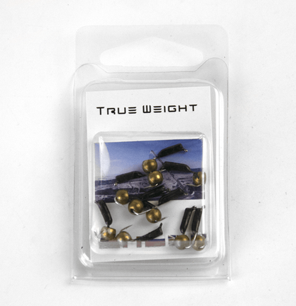 Мормышка True Weight "Гвоздешарик", Черный, шарик Латунь