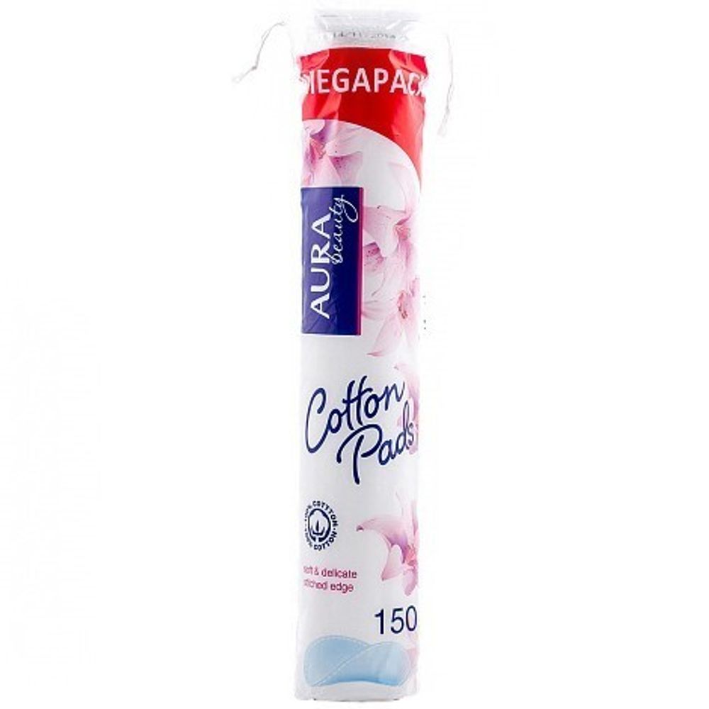 Ватные диски AURA Beauty 150шт