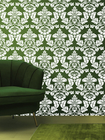 Трафарет для стен из пластика многоразовый 021