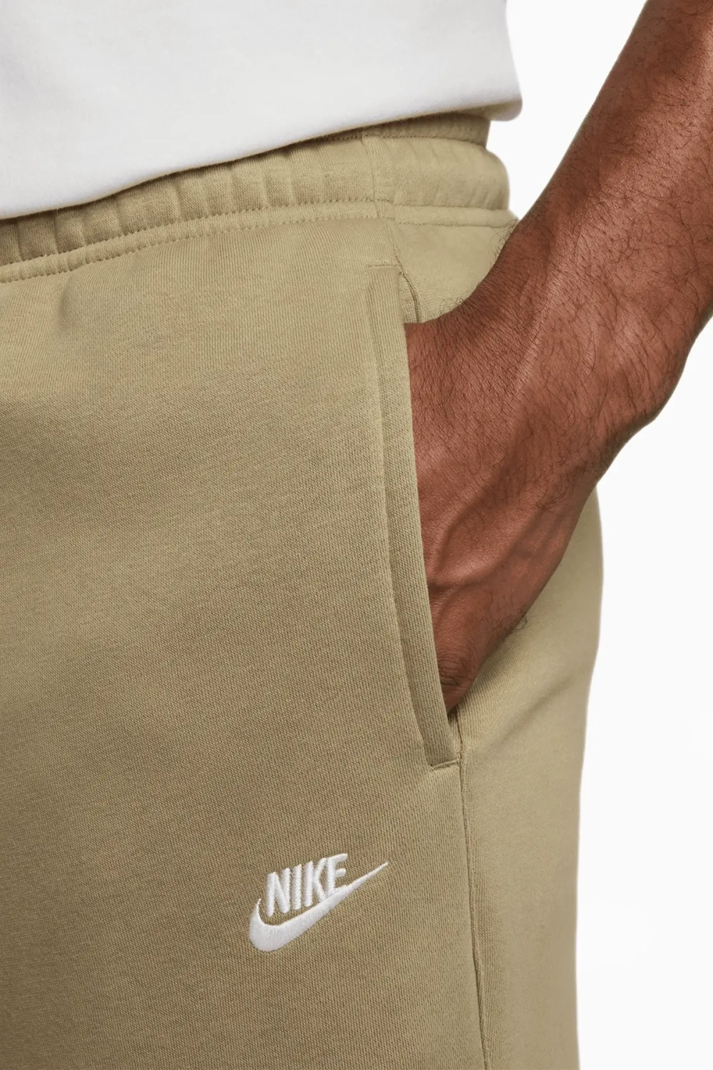 Штаны Nike Club - бежевый