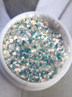 IBDI Глиттер РАДУГА MIX 03