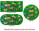 Резиновый тематический коврик Игра