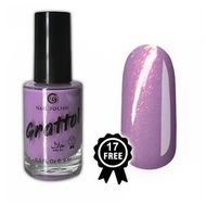 08 GPH Лак для ногтей Grattol 9мл Pearl lilac