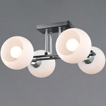 IL0791-4CSQ-25 BK CR TRENTO светильник потолочный