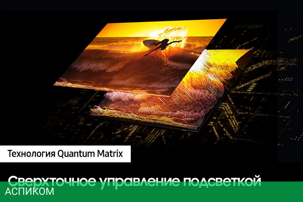 Телевизор QLED Samsung 55" QE55QN700CUXRU