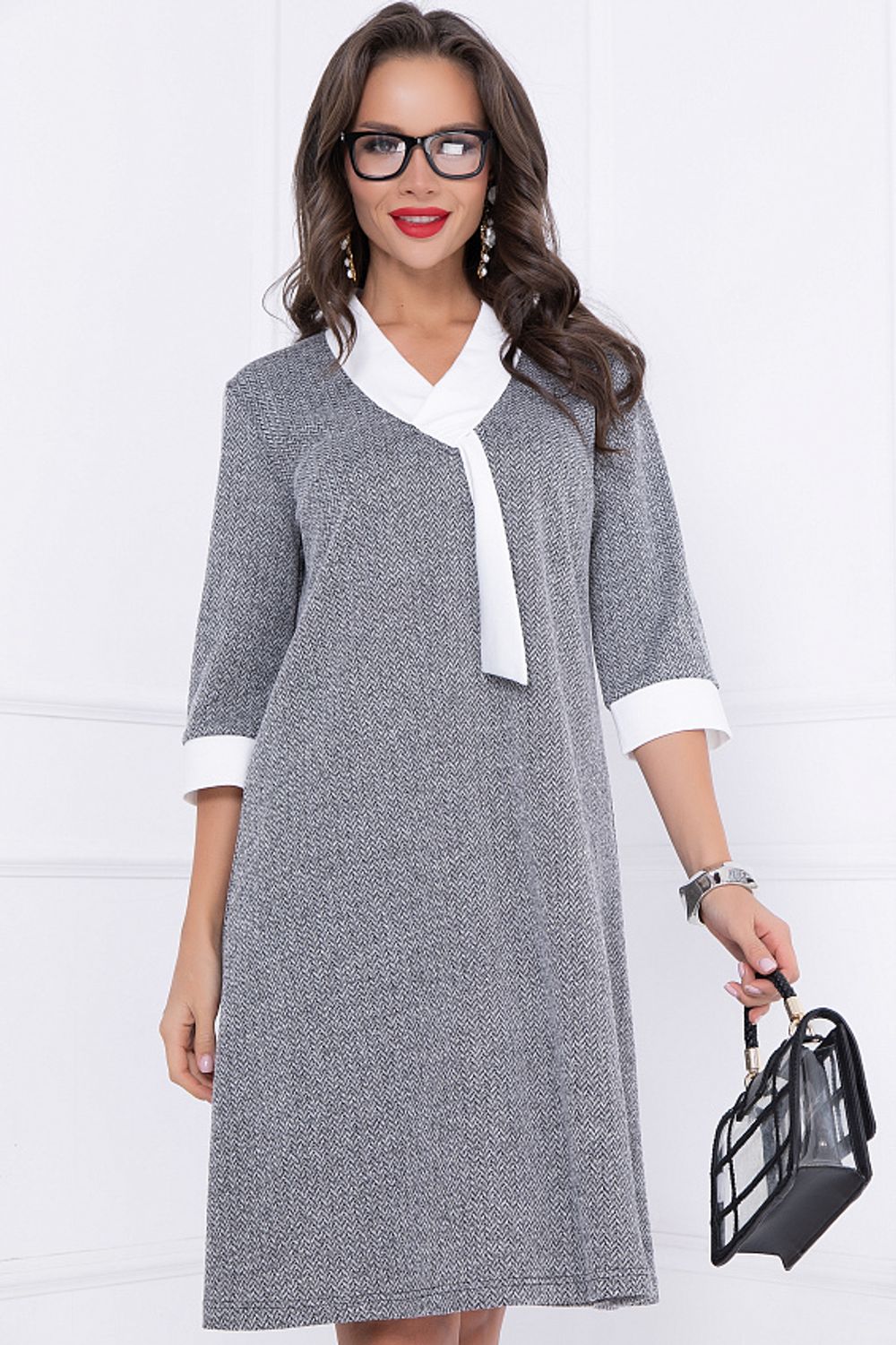 ПЛАТЬЕ ИЗОЛА (ГРЕЙ) Bellovera (Акция)