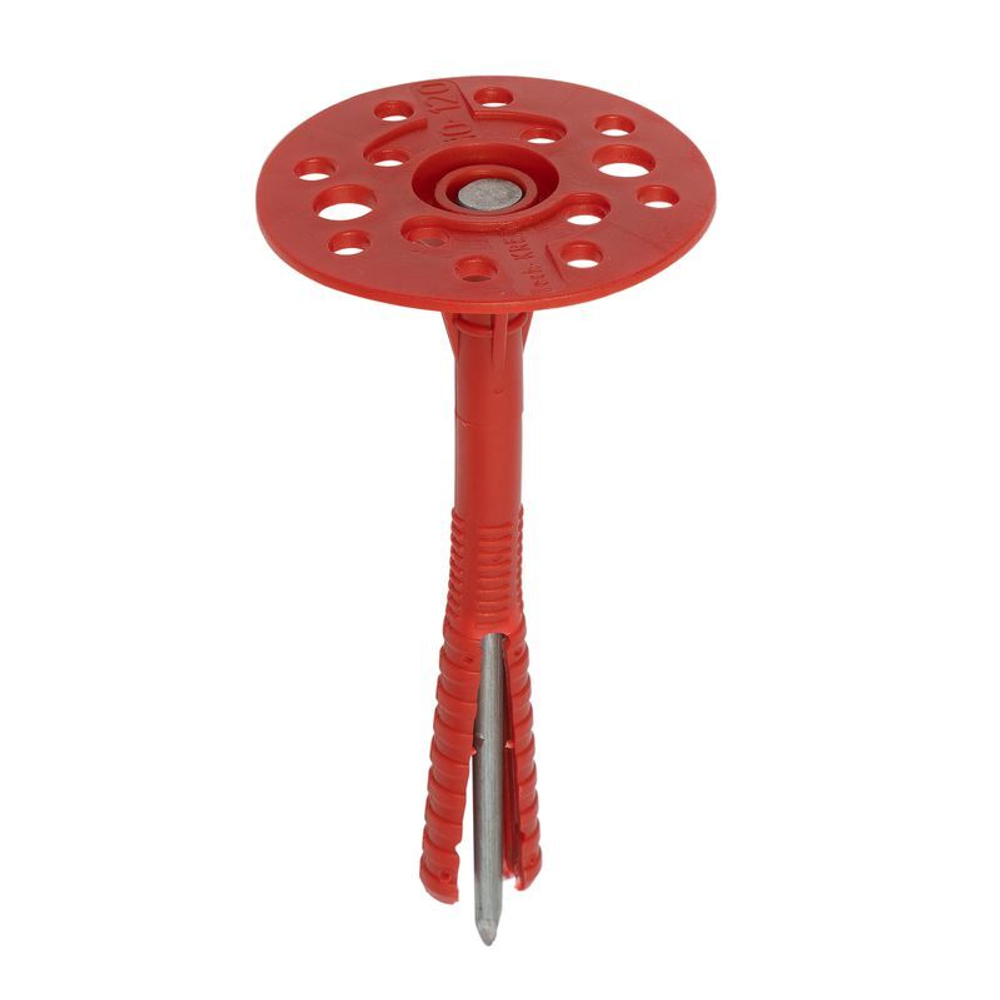 Дюбель для теплоизоляции 10х120 мм IZM с металлическим гвоздем Tech-Krep