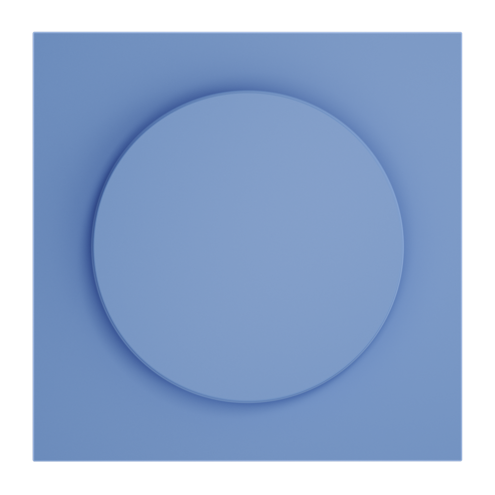 Накладка для светорегулятора поворотно-нажимного, S70 (деним)