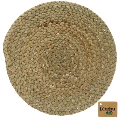 Салфетка на стол «Nature» 30см косичка