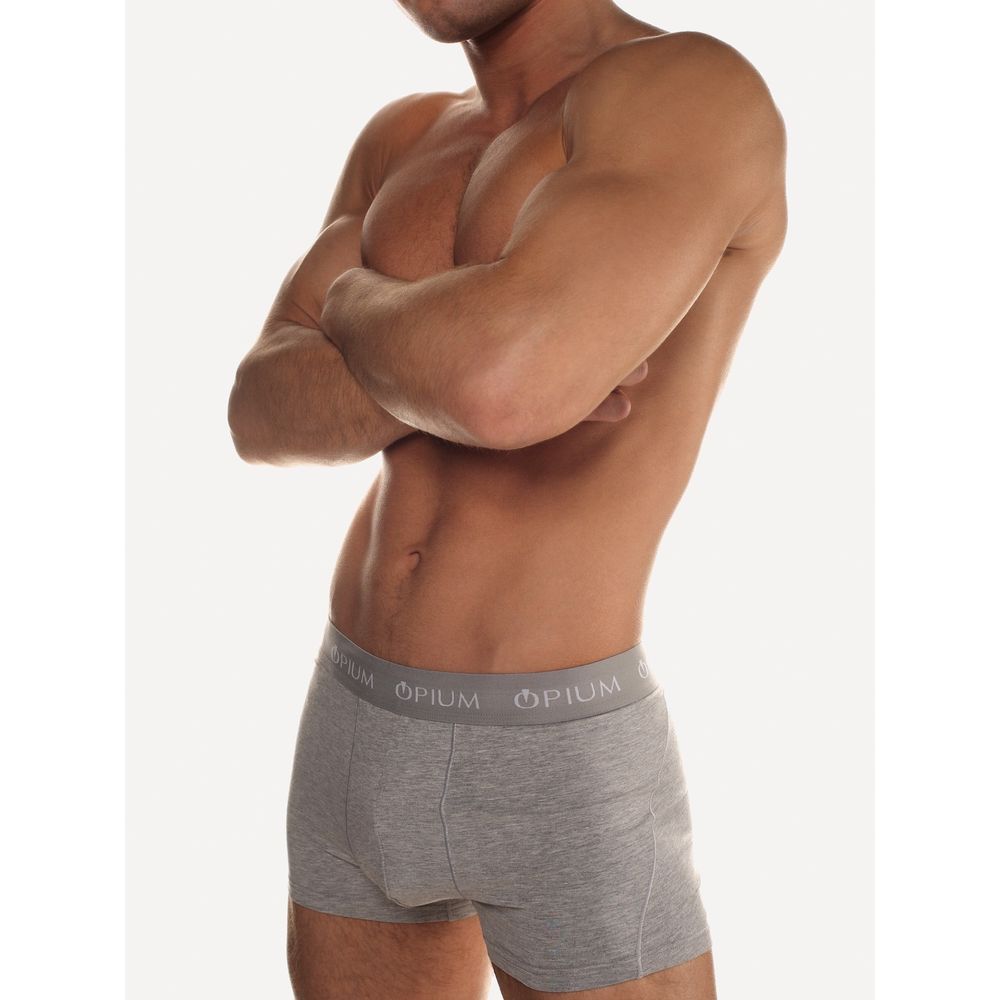 Мужские трусы боксеры белые Opium Boxer R108