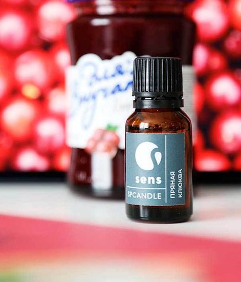 Масло для ультразвукового диффузора Пряная клюква, Sens