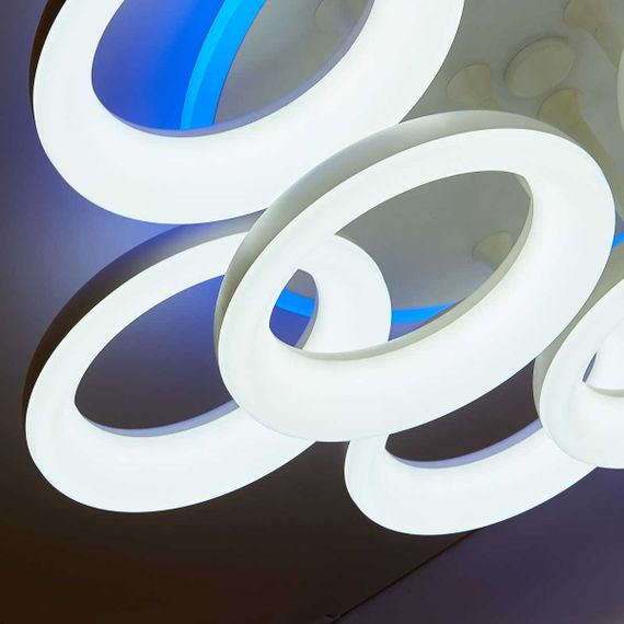 Потолочная светодиодная люстра Citilux Паркер Смарт CL225A190E