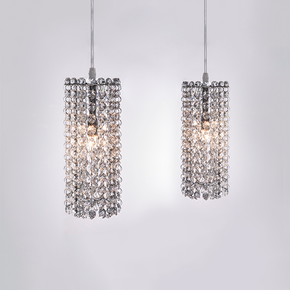 795324 Подвес CRISTALLO 1х40W G9 ХРОМ