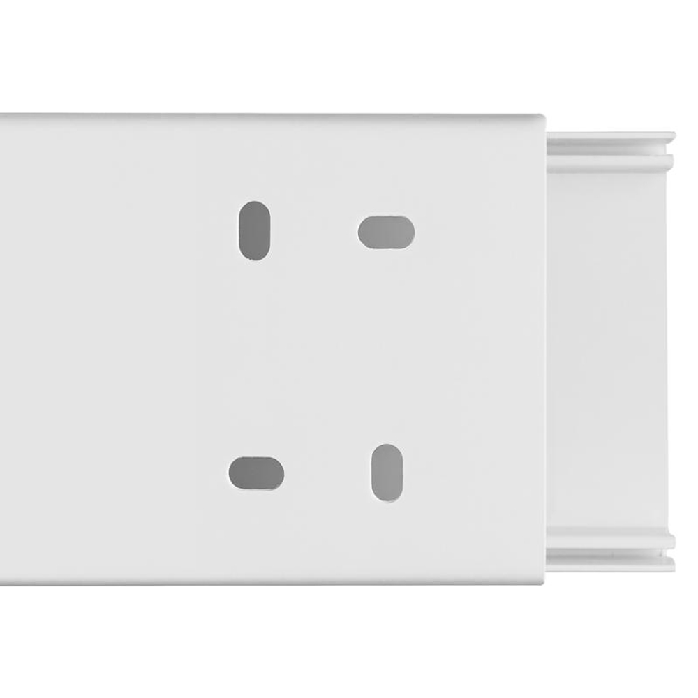 Кабель-канал 60х40 L2000 пластик бел. TOKOV ELECTRIC TKE-KK-60-40-2000-WH