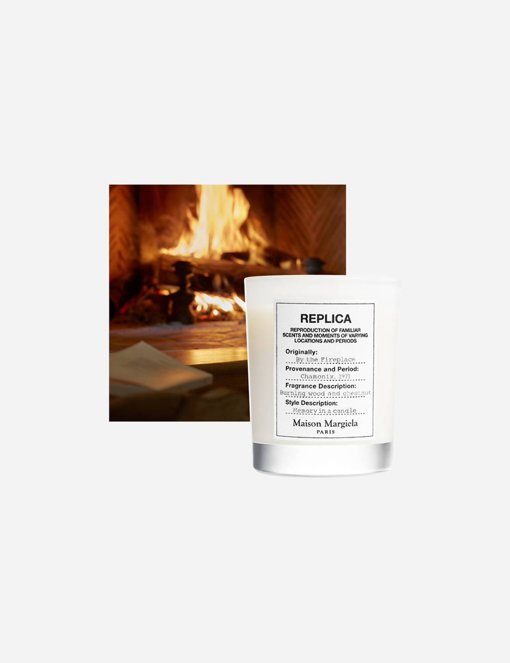 Maison Margiela Replica Candle "By the Fireplace Scented"