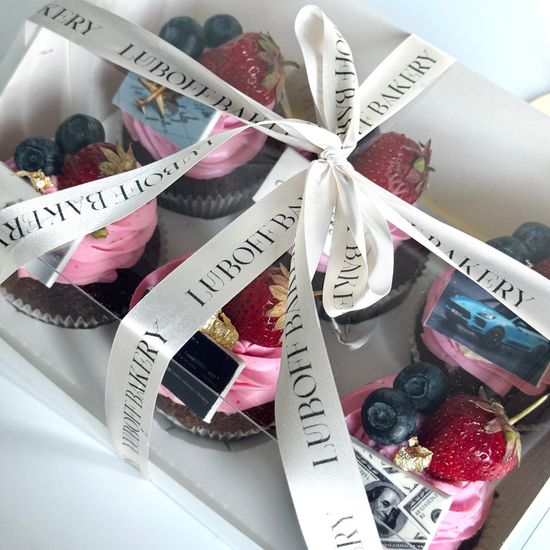 Капкейки на день рождение "пусть мечты исполняются"