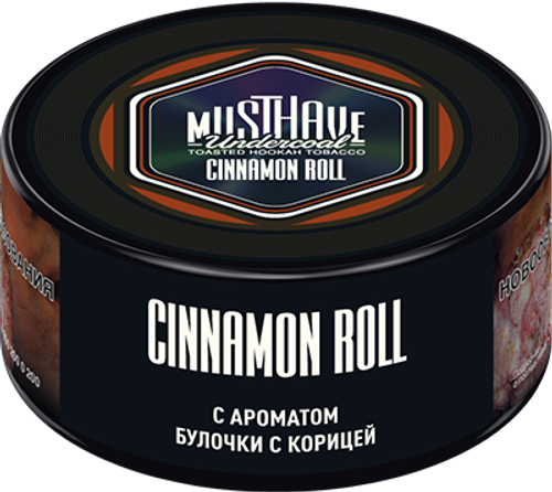 М. Табак для кальяна Must have Cinnamon roll (Булочка с корицей) 25гр