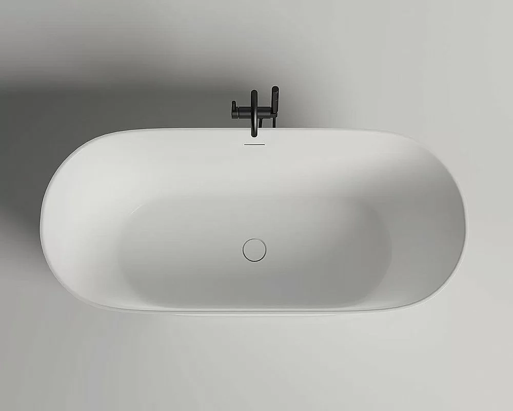 Ванна Salini MONA S-Stone 179х80 102921M белая матовая