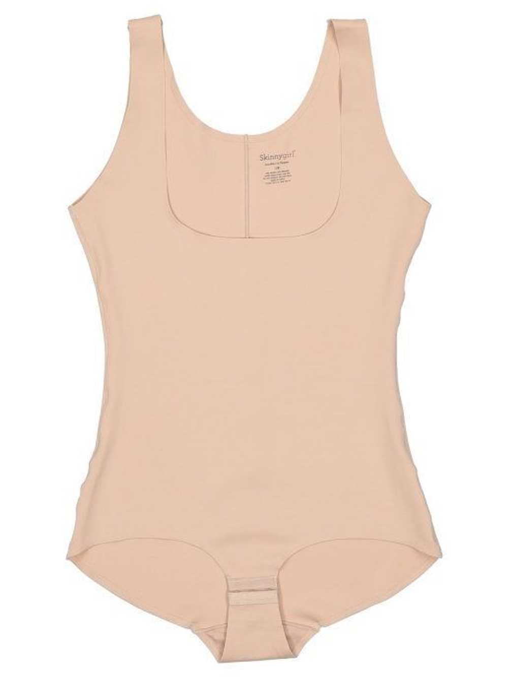 Утягивающее боди со швом на спинке (Размер: M) (Цвет: черный)