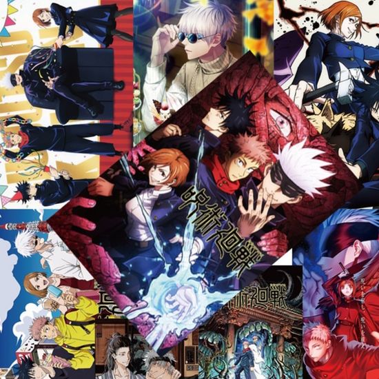 Набор постеров "Магическая Битва" 8 шт, 42х29см