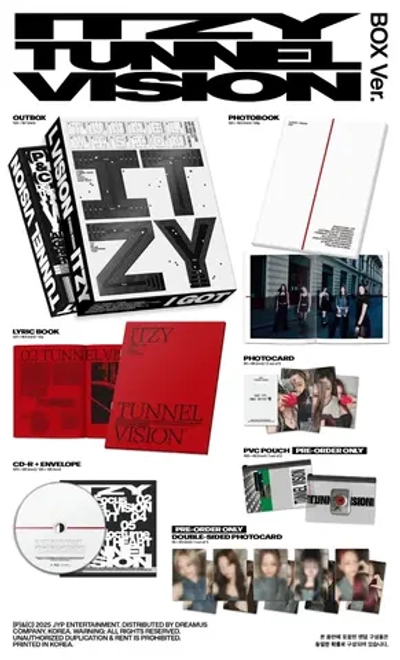 Альбом ITZY - TUNNEL VISION [BOX ver.]