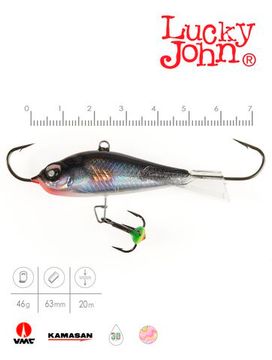 Балансир Lucky John BALTIC 6 с тр. 60мм/13H блистер