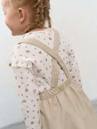 Сарафан вельветовый "Крем-брюле" 0+