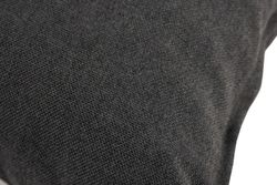 Декоративная подушка для мебели 50х43 см, цвет темно-серый 027