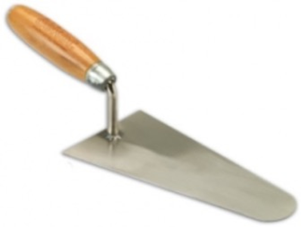 Мастерок штукатурный 160 мм пружинная сталь с деревянной ручкой Dekor 059